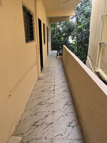 Balcony in 1 RK Independent House at Wadgaon Sheri – for Rent
