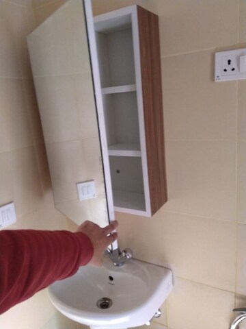 Bathroom in 3 BHK Apartment at Mahagun Mywoods, Sector 16c Greater Noida – for Rent