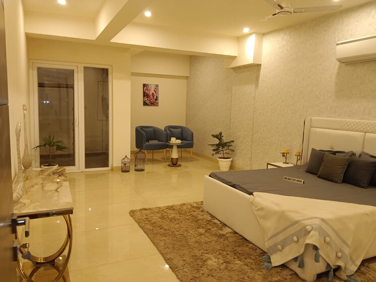Master Bedroom, m3m-soulitude 3.5 Bedroom 1494 Sq.Ft. Builder Floor In Sector 89 Gurgaon 8262763
