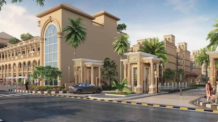 Exterior View, signature-global-daxin-vistas 3.5 Bedroom 1600 Sq.Ft. Builder Floor In Bhondsi Gurgaon 8262779