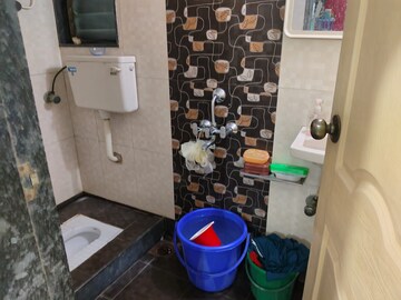 Attached Bathroom in 2 BHK Apartment at Ekta CHS Goregaon, Goregaon West – for Rent