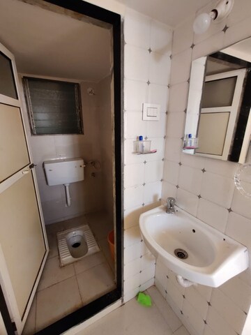 Bathroom in 1 RK Apartment at Shanti Gardens , Mira Road – for Sale