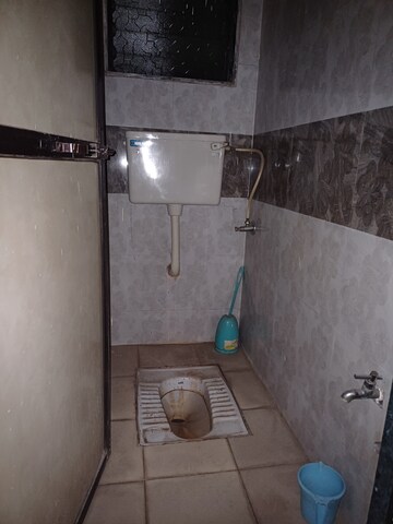 Bathroom in 1 BHK Apartment at Mahape – for Rent