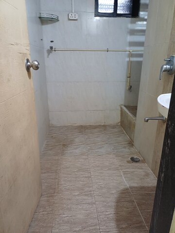 Bathroom in 1.5 BHK Apartment at Mahape – for Rent