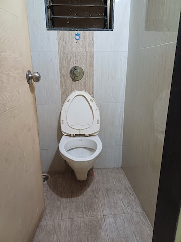 Bathroom in 1.5 BHK Apartment at Mahape – for Rent