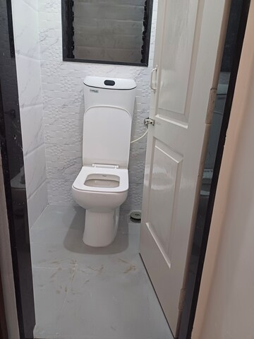 Bathroom in 1 BHK Apartment at Mahape – for Rent