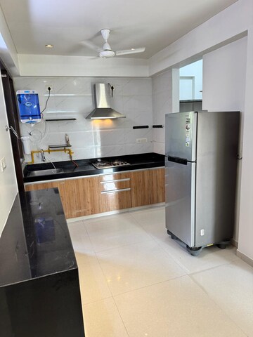 Kitchen in 3 BHK Apartment at Ajmera Casa Vyoma, Vastrapur – for Rent