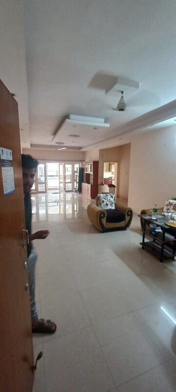 Living Room in 3 BHK Apartment at Hill Ridge Springs, Gachibowli – for Sale