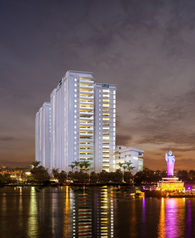 Exterior View, pradeep-bliss 3 Bedroom 3289 Sq.Ft. Apartment In Somajiguda Hyderabad 8263691