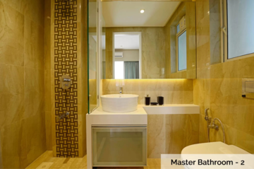 Bathroom in 2 BHK Apartment at Lodha Luxuria, Majiwada – for Sale