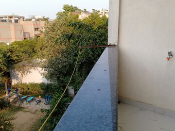 Balcony in 2 BHK Apartment at Panchsheel Vihar – for Rent