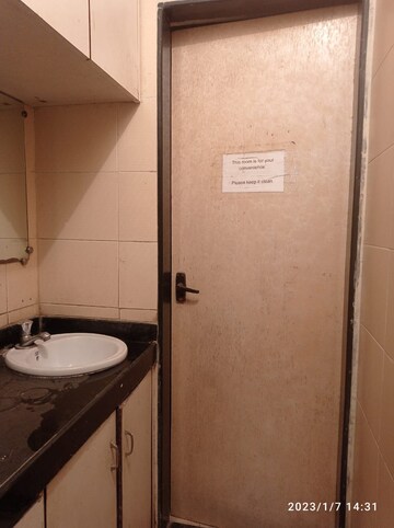 Bathroom in 2 BHK Apartment at Suraj Heights Goregaon, Goregaon East – for Sale