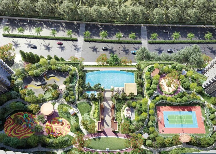 Master Plan, mahindra-vista 2 Bedroom 653 Sq.Ft. Apartment In Kandivali East Mumbai 8263749