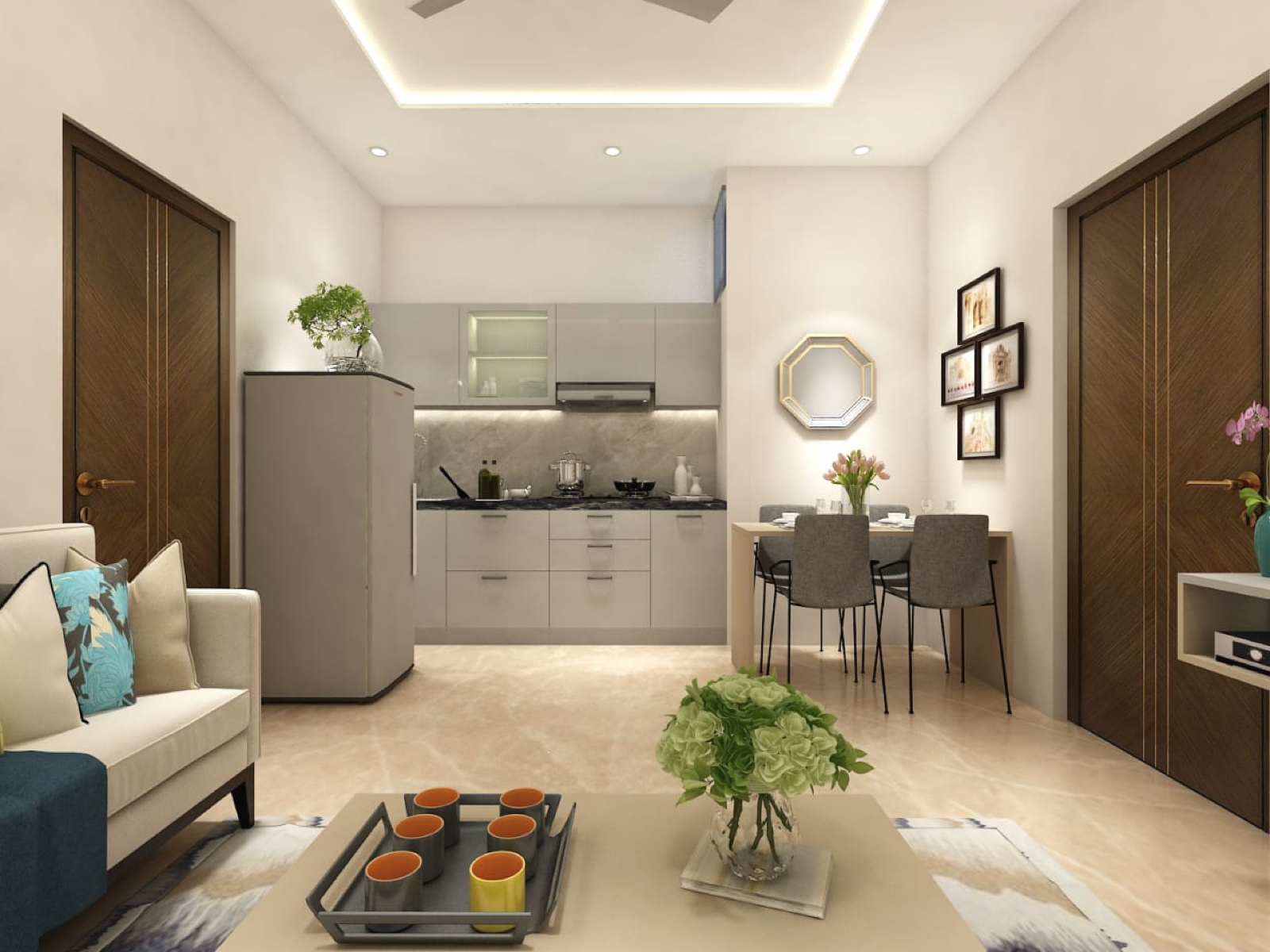 1 BHK 573 Sq.Ft. Apartment in Redwood Magnus