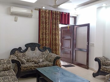 Living Room in 2 BHK Apartment at Malviya Nagar – for Rent