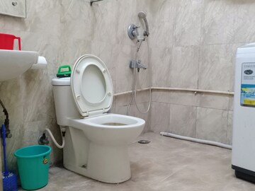 Bathroom in 2 BHK Apartment at Malviya Nagar – for Rent