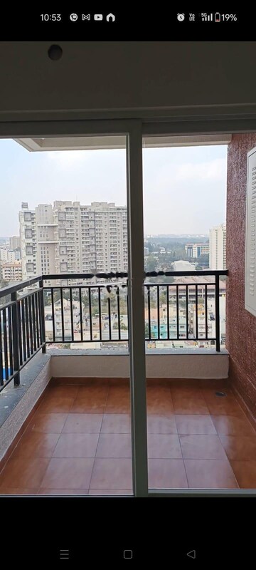 Balcony in 3 BHK Apartment at Vajram Newtown, Thanisandra Main Road – for Sale