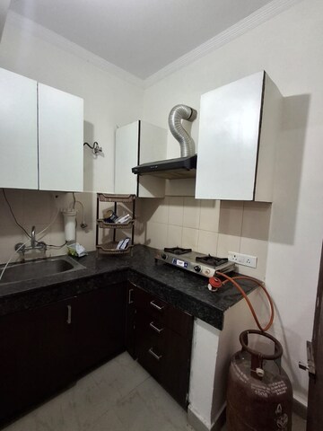 Kitchen in Studio Apartment at Maya Garden City, Lohgarh – for Rent