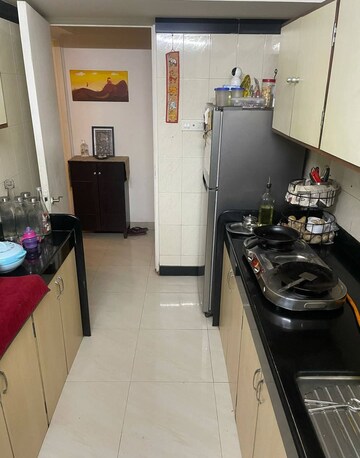 Kitchen in 2 BHK Apartment at K Raheja Vihar, Powai – for Rent