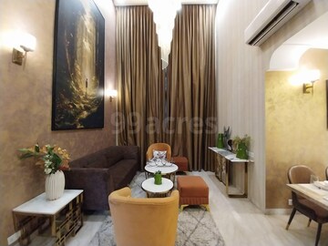 Living Room in 3 BHK Apartment at Rise SkyBungalows, Sector 41 – for Sale