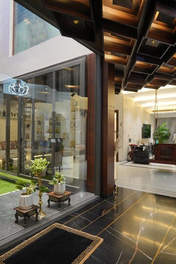 Living Room in 6+ BHK Independent House at Aerocity – for Sale