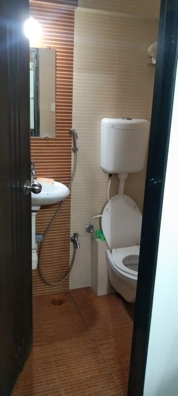 Bathroom in 1 BHK Apartment at Haware Grand Edifice, Malad East – for Rent