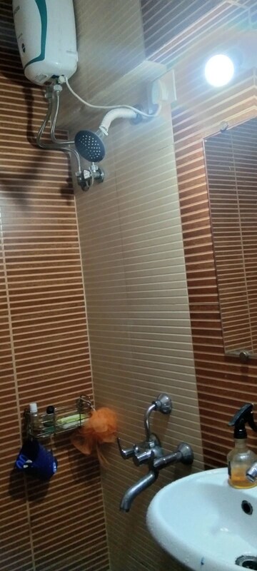 Bathroom in 1 BHK Apartment at Haware Grand Edifice, Malad East – for Rent