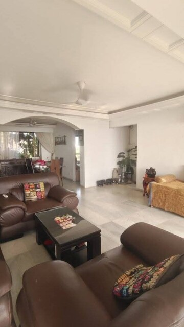 Living Room in 3 BHK Apartment at Powai Vihar, Powai – for Rent