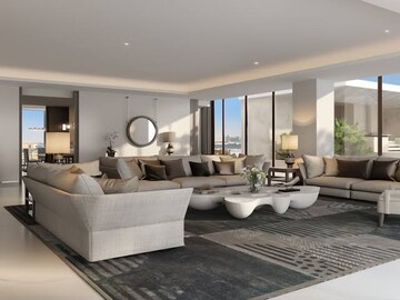 Living Room in 3 BHK Apartment at M3M Mansion, Sector 113 – for Sale
