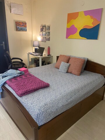 Bedroom in 3 BHK Builder Floor at AEZ Aloha, Sector 57 – for Rent