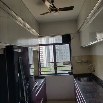 Kitchen in 2 BHK Apartment at Hiranandani Meadows, Manpada – for Rent