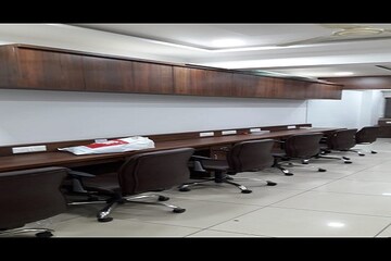 Team Area in  Office Space at Shivalik Abaise, Prahlad Nagar – for Rent