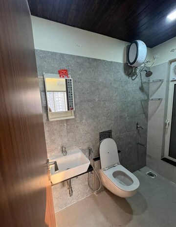 Bathroom in 2 BHK Apartment at Nahar Amrit Shakti, Chandivali – for Rent