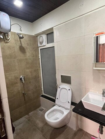 Bathroom in 2 BHK Apartment at Nahar Amrit Shakti, Chandivali – for Rent