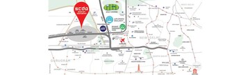 4 BHK Apartment – Map Location View at M3M Mansion, Sector 113 - for Sale
