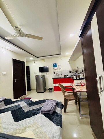 Bedroom in 1 RK Apartment at Gachibowli – for Rent