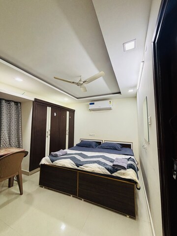 Bedroom in 1 RK Apartment at Gachibowli – for Rent