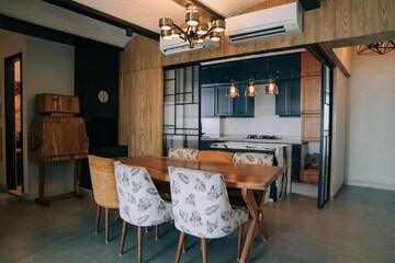 Kitchen in 3 BHK Apartment at Ekta Westbay, Bandra West – for Rent