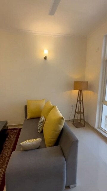 Living Room in 3 BHK Apartment at Omaxe Waterscapes, Gomti Nagar – for Rent