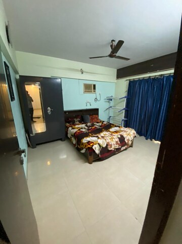 Bedroom in 2 BHK Apartment at Om Srishti, Kharghar – for Rent