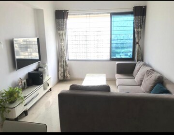 Living Room in 3 BHK Apartment at Mahavir Darshan Kandivali, Kandivali West – for Rent