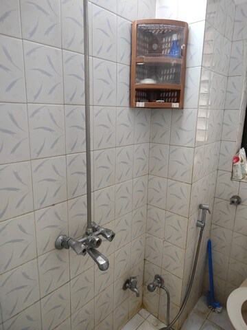 Bathroom in 1 BHK Apartment at Harmony CHS Powai, Powai – for Rent