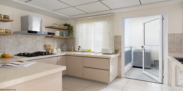 Kitchen in 3 BHK Apartment at Puri Emerald Bay, Sector 104 – for Sale