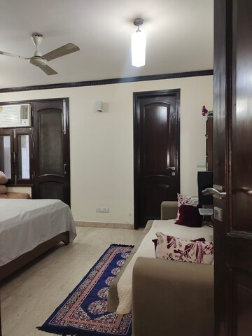 Bedroom in 3 BHK Builder Floor at East Of Kailash – for Rent