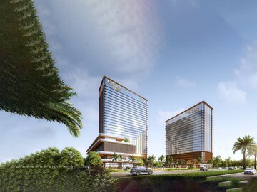  Office Space – Exterior View View at Splendor Onyx Blue, Sector 142 - for Sale