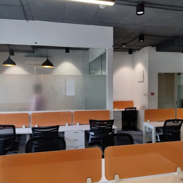 Team Area in  Office Space at Dynasty Business Park, Andheri East – for Rent