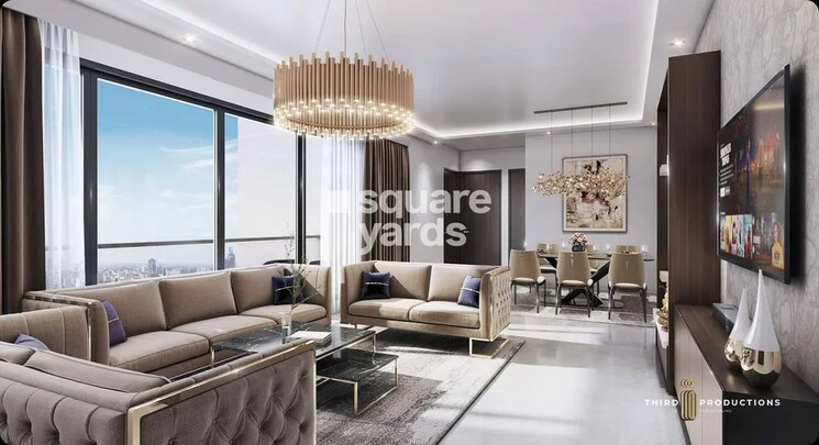 Living Room, mantra-mirari 3 Bedroom 1372 Sq.Ft. Apartment In Koregaon Park Pune 8265785