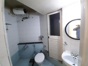 Bathroom in 2 BHK Apartment at Hiranandani Garden Brentwood, Powai – for Rent