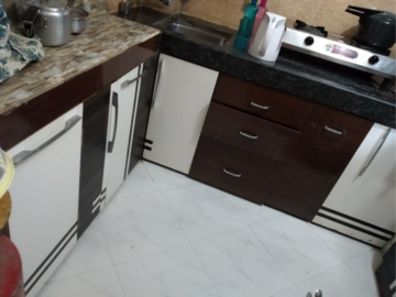 Kitchen in 1 BHK Apartment at Ram India Green Divine, Malwadi – for Sale