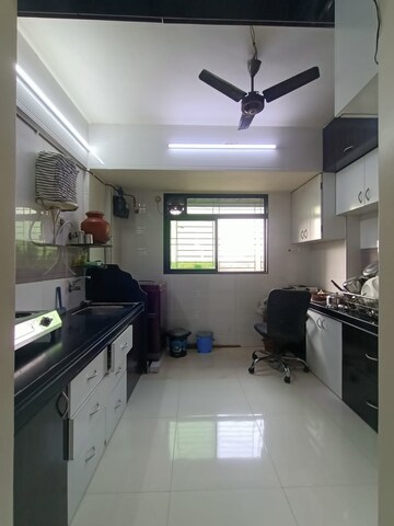 Kitchen in 2 BHK Apartment at Sai Ashish CHS, Ghansoli – for Rent